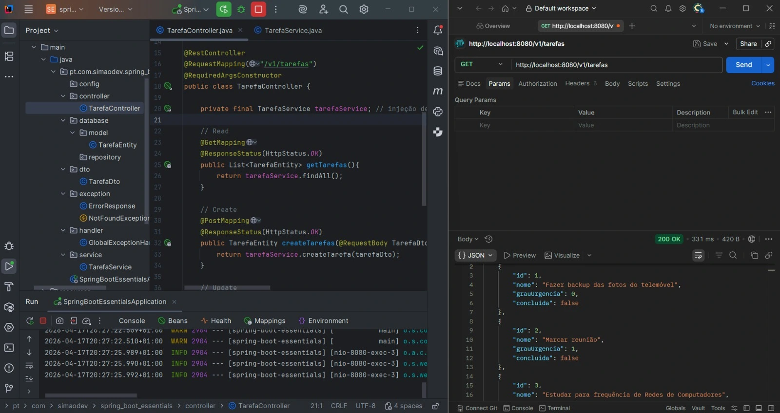 Spring Boot API REST